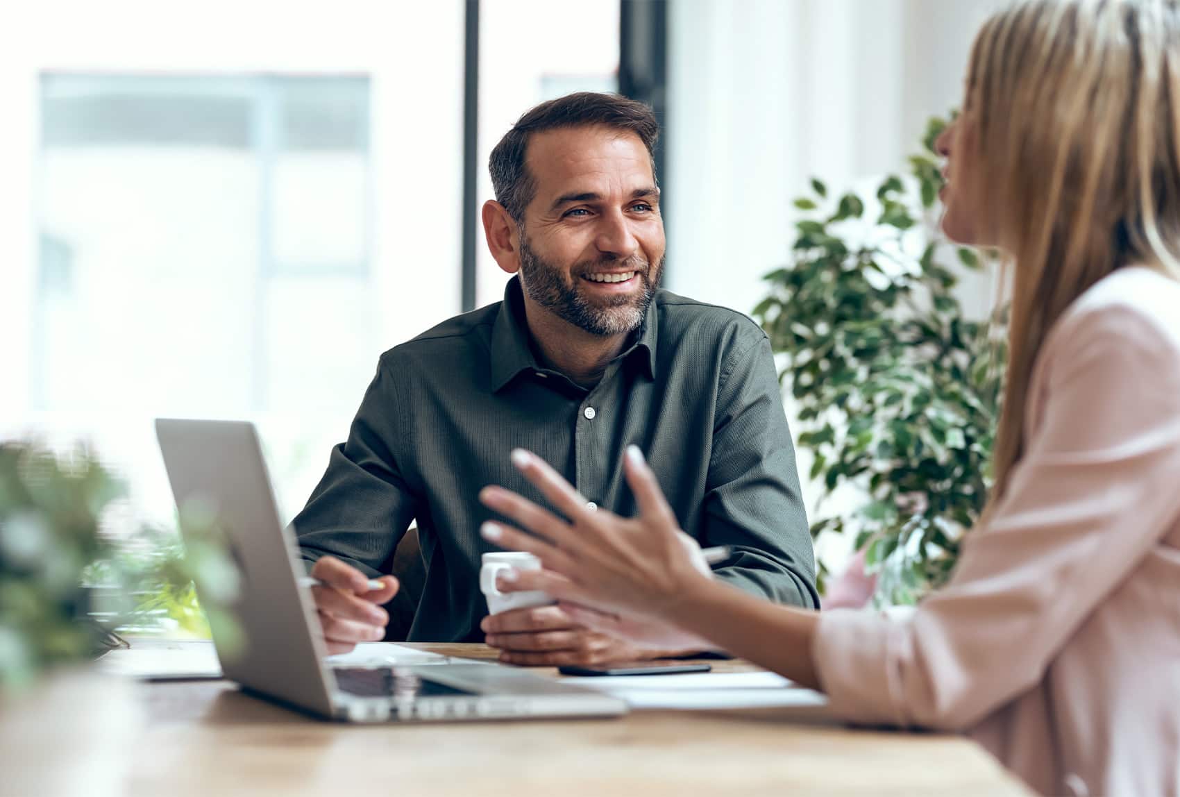 professionals training one-on-one